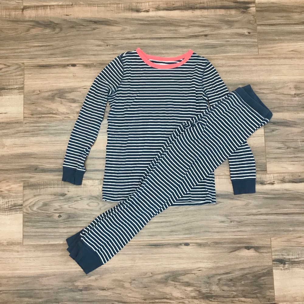CREWCUTS Stripes Long Sleeves Pajama Set Boys